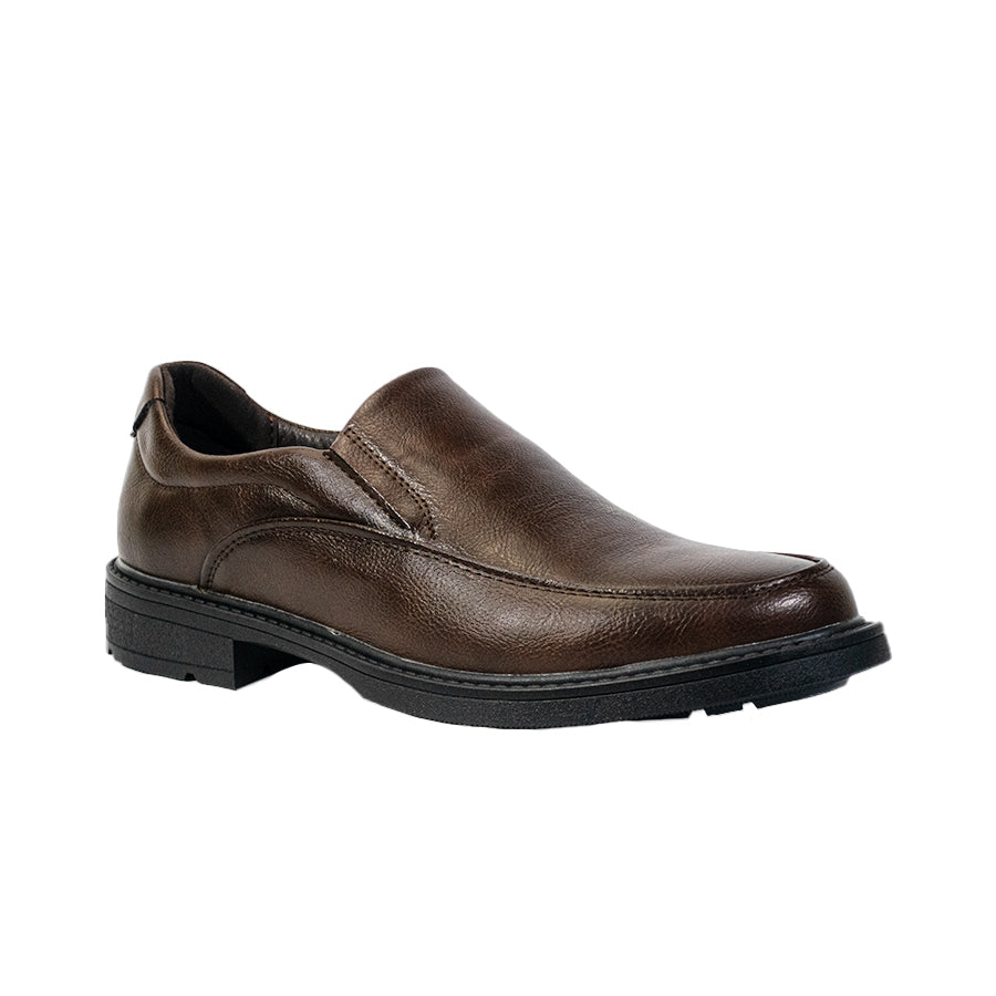 Mario D' Boro Men's Formal Slip On MY 25712 Black/Dark Brown C66