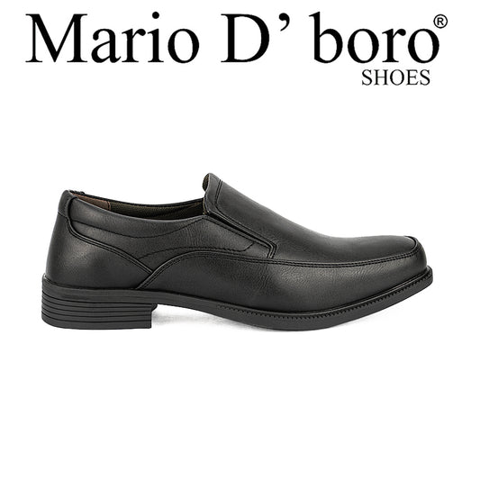 Mario D' Boro Men's Formal Shoes Slip On Mw 23663 Black C30