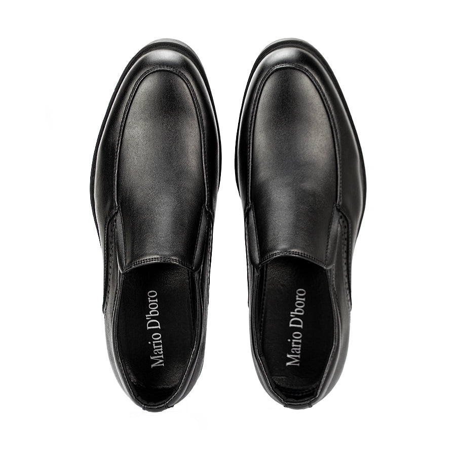 Mario D' Boro Men's Formal Slip On Mw 22733 Black