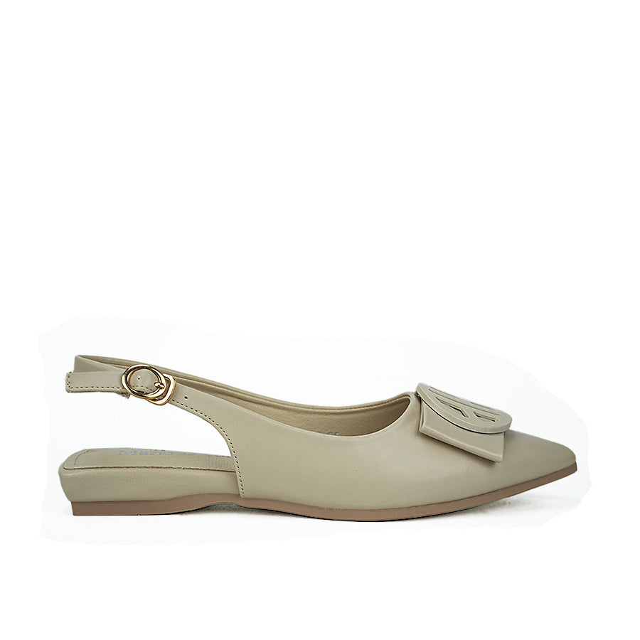 Mario D' Boro Women'sMules Sandals Lv 22569 Beige/Black