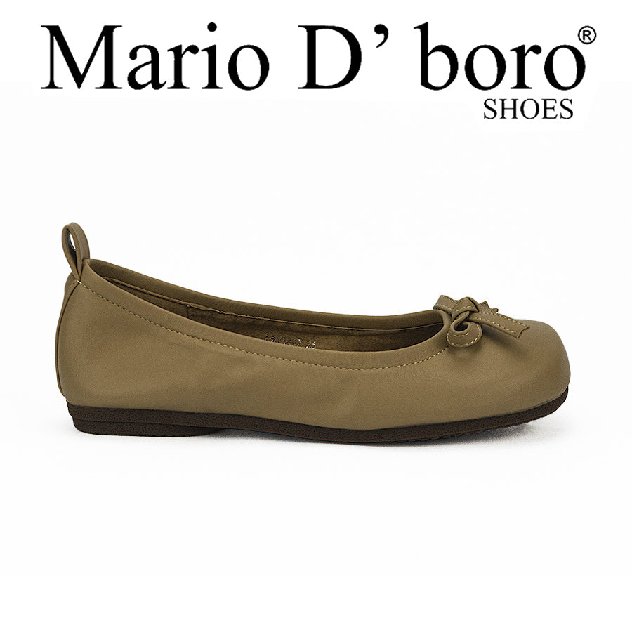Mario D'Boro Women Flat Shoes  LW 25497 Beige/Black C40