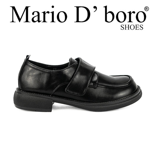 Mario D' Boro Women's Korean Flat Shoes Lw 24011 Black C31