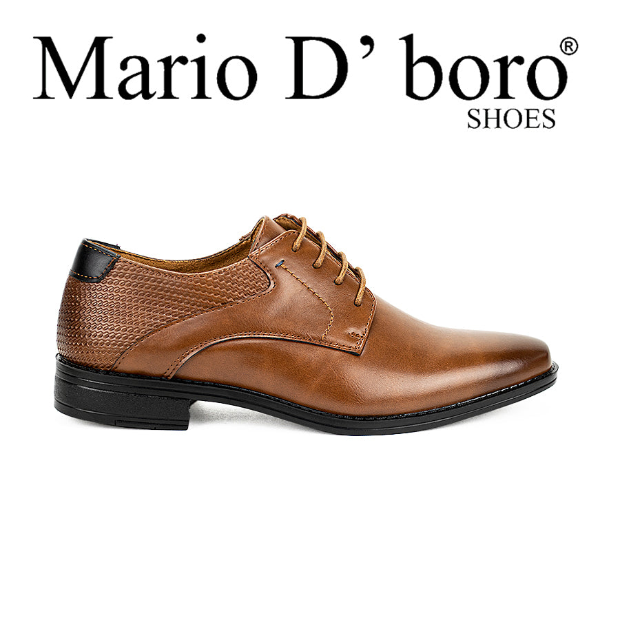 Mario D' Boro Men's Formal Shoes Mv 22263 Black/Brown