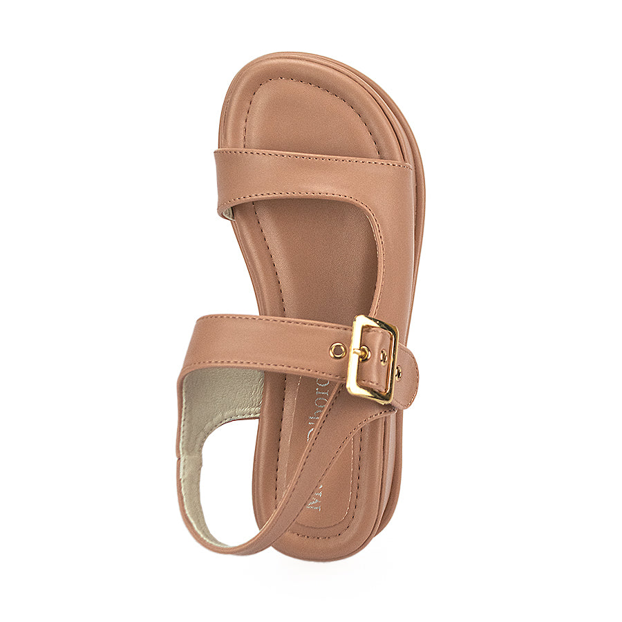 Mario D' Boro Women's Flat Sandals Lw 25505 Bone/Old Rose C41