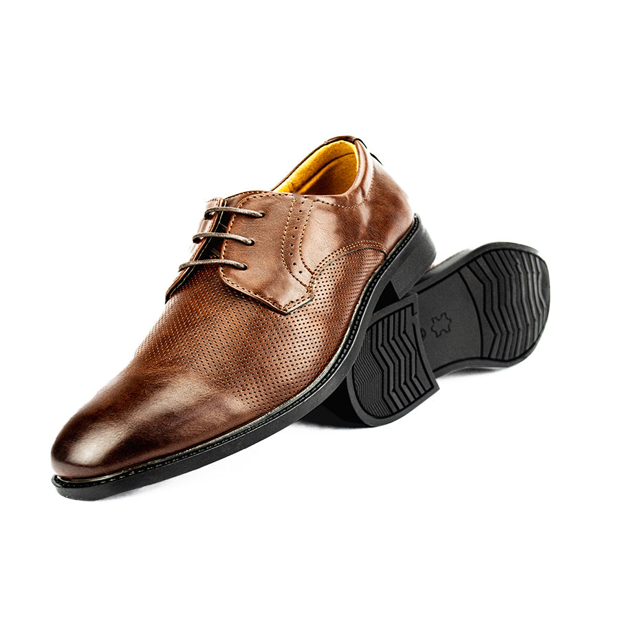 Mario D' Boro Men's Formal with Lace Mw 24006 Black/Brown C43