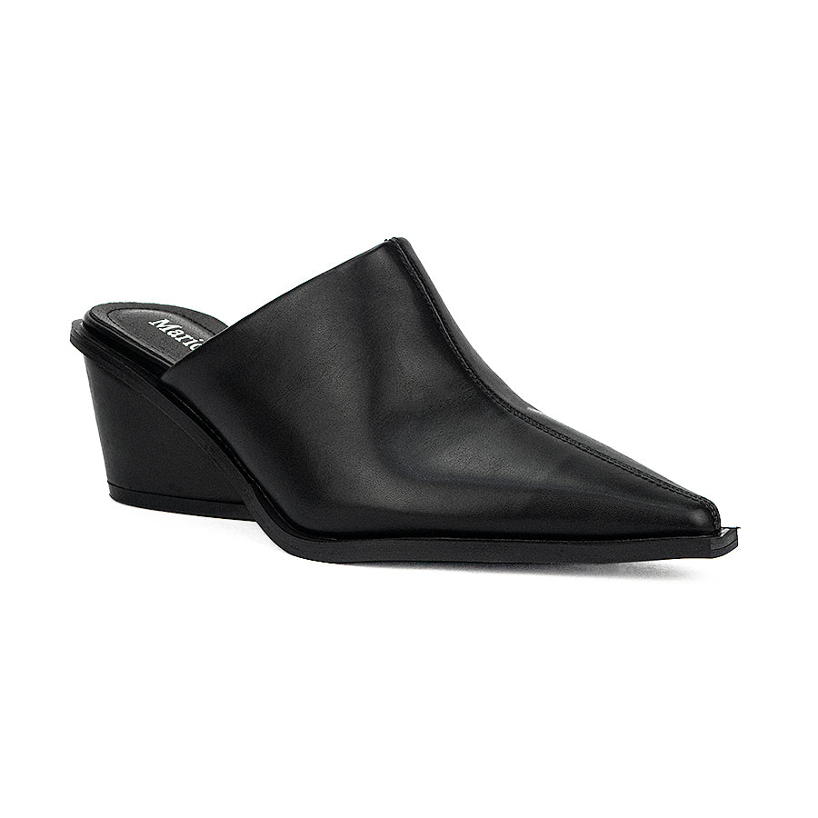 Mario D' Boro Women's Mules Lw 23987 Black/Beige/Bone C37