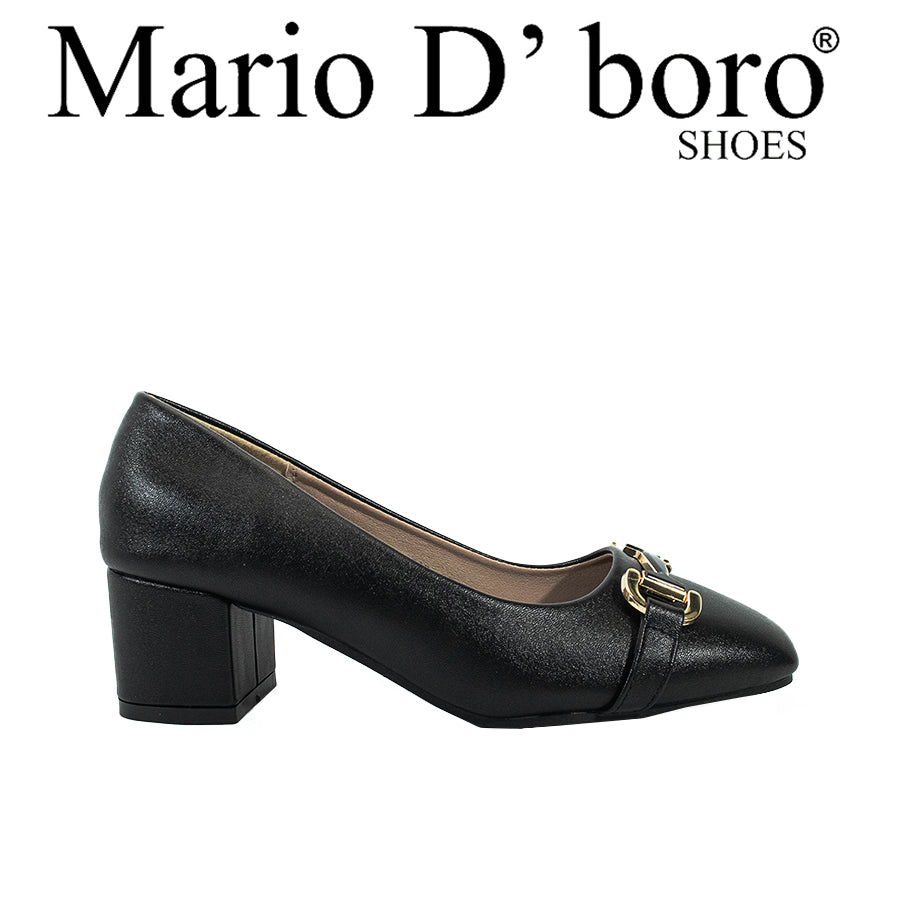 Mario D' Boro Women's College Pumps LX 25527 Black C63