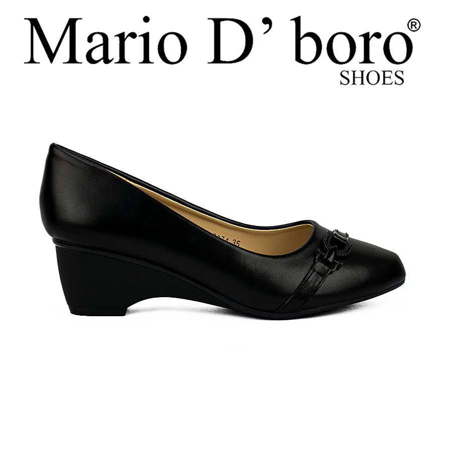 Mario D' Boro Women's Pumps Shoes Lv 22874 Black C41