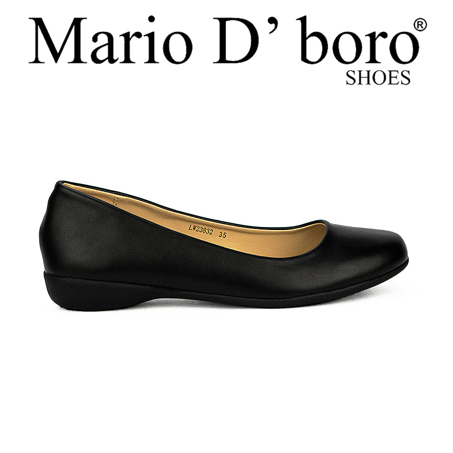 Mario D' Boro Women's Sshs Flat Lw 23832 Black C37