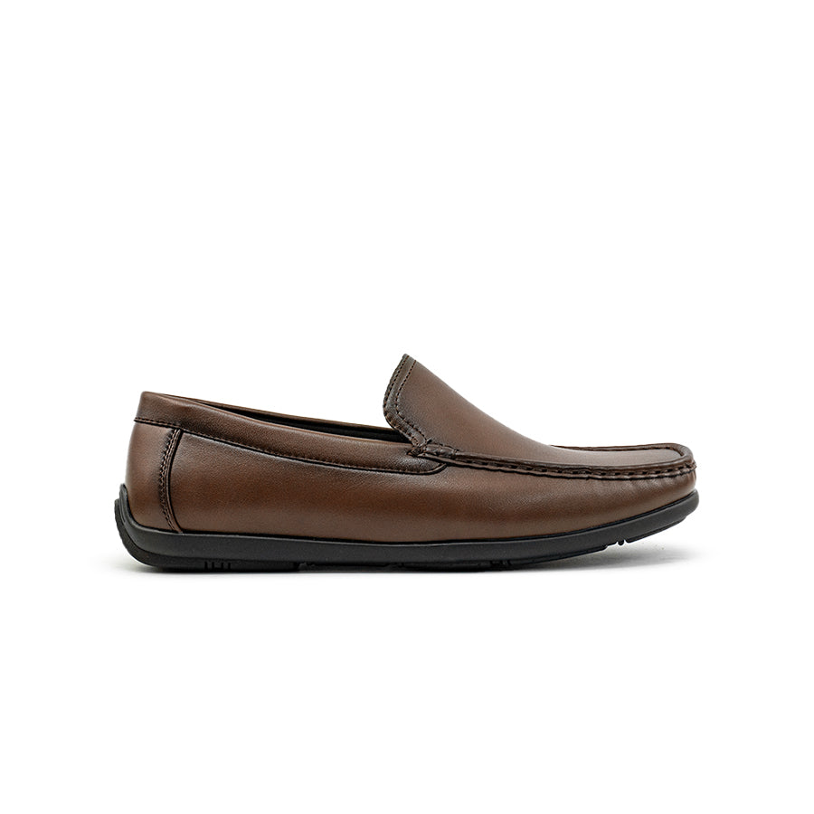 Mario D' boro Men's Casual Loafers MY 25704 - Black / Dark Brown C84