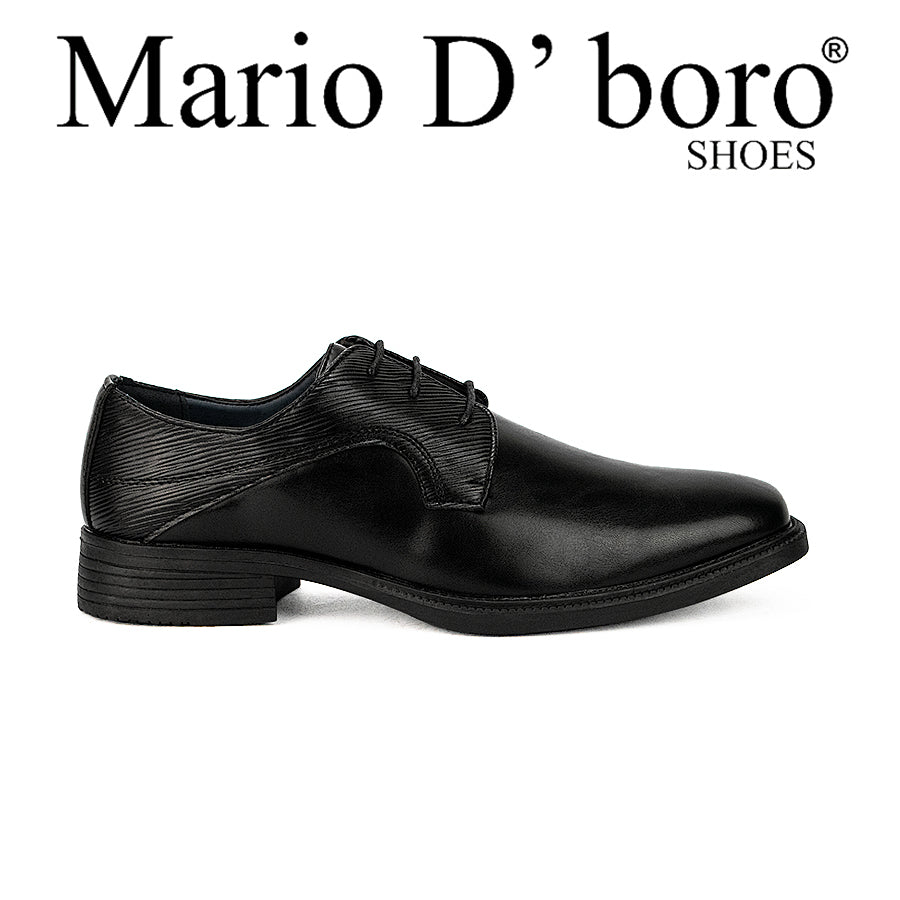 Mario D' Boro Men's Formal Shoes With Lace Mw 24066 Black/Dark Brown C32