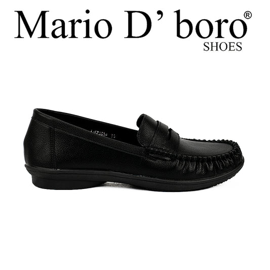 Mario D' Boro Women's Flat Shoes Lv 23054 Black