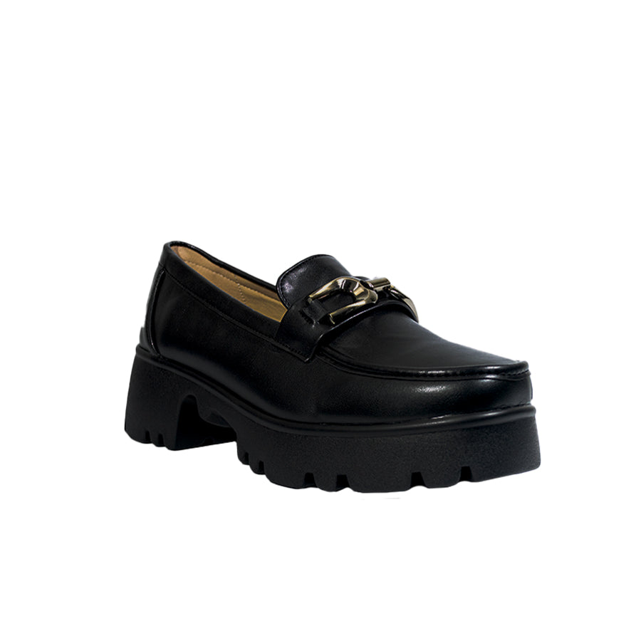 Mario D' Boro Women's Korean Flats LY 27849 Black C67