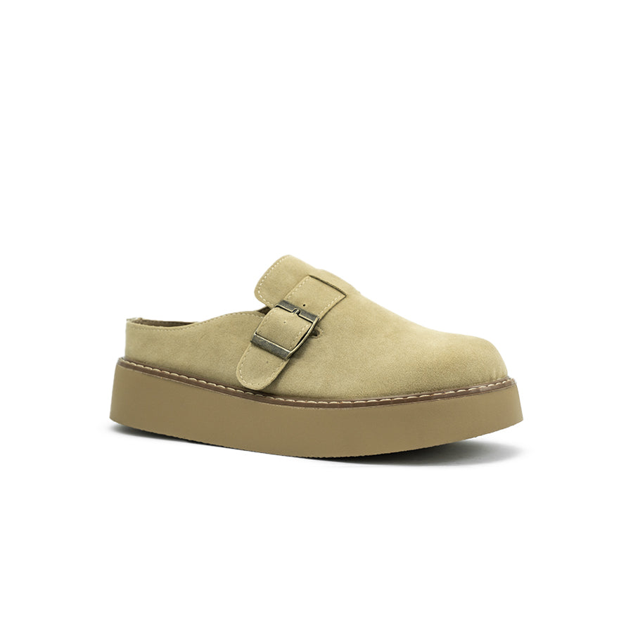 Women's Mules LY 28826 Bone/Medium Brown C74