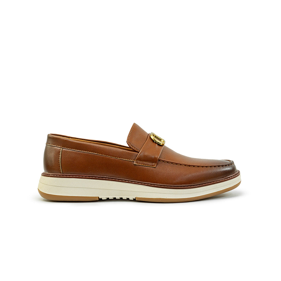 Mario D' Boro Men's Casual Loafers MY 26151 - Black / Brown C88