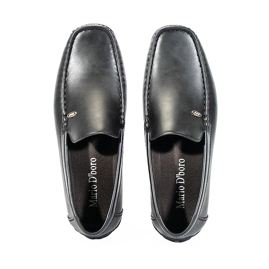 Mario D' Boro Men's Casual Loafers MY 25802 Black C64