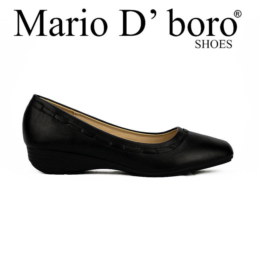 Mario D' Boro Women's Sshs Flat Shoes Lw 23916 Black