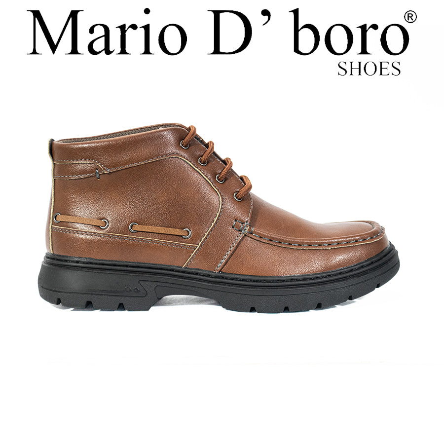 Mario D' Boro Men's Boots MY 25840 Black/Brown C64