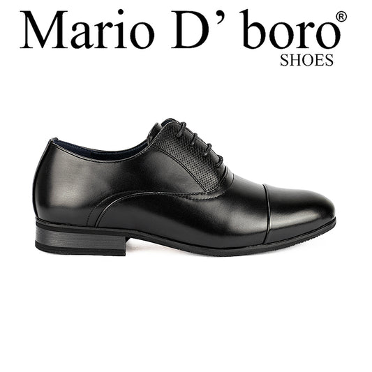 Mario D' Boro Men's Formal With Lace Shoes MW 23778 Black