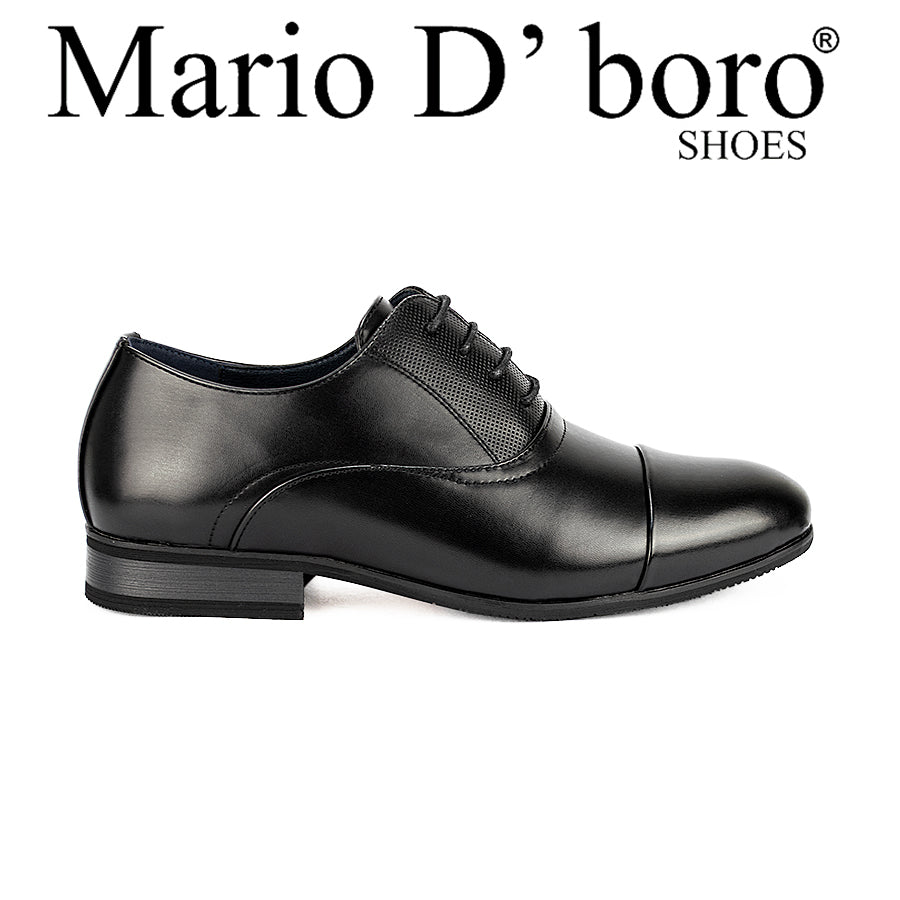 Mario D' Boro Men's Formal With Lace Shoes MW 23778 Black