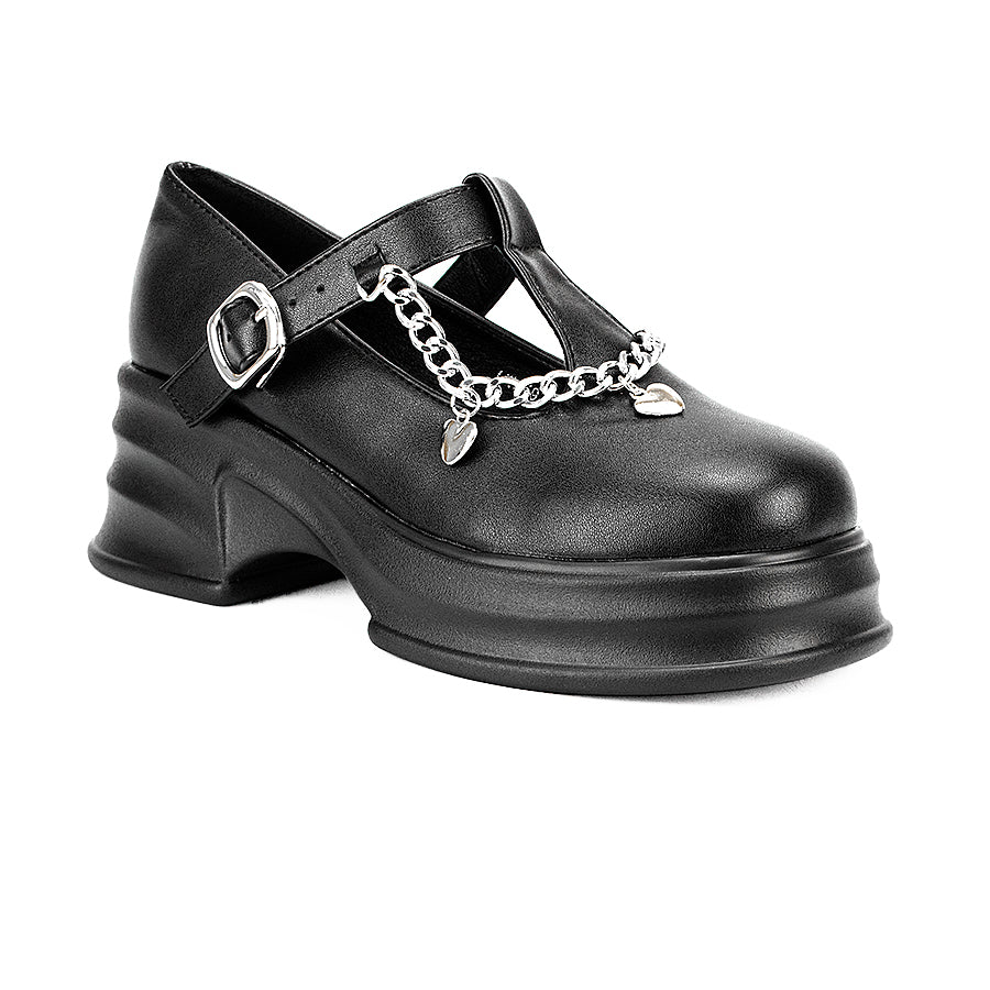 Mario D' Boro Women's Korean Flat LW 25930 Black C44