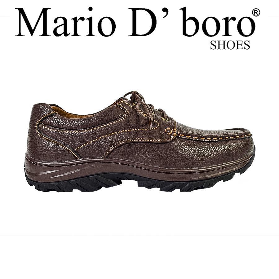 Mario D' Boro Men's Formal with Lace MX 25399 Black/Dark Brown C57