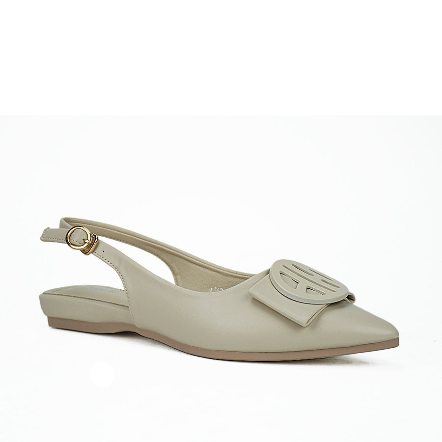 Mario D' Boro Women'sMules Sandals Lv 22569 Beige/Black