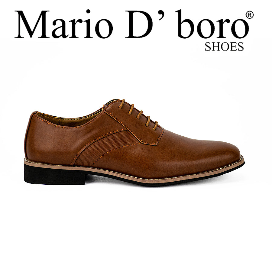 Mario D' Boro Men's Formal Shoes Mw 23049 Black/Tan
