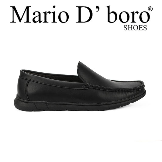 Mario D' Boro Men's Casual Loafers Mw 23364 Black C35