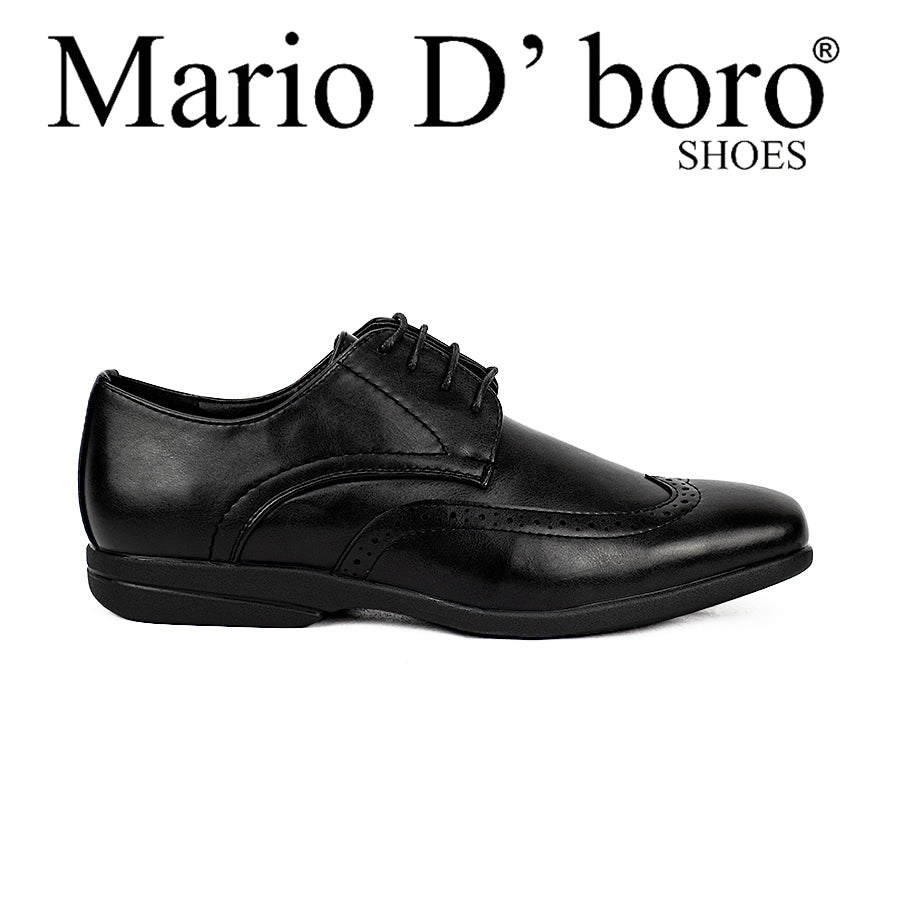 Mario D' Boro Men's Formal Shoes with Lace Mw 22228 Black
