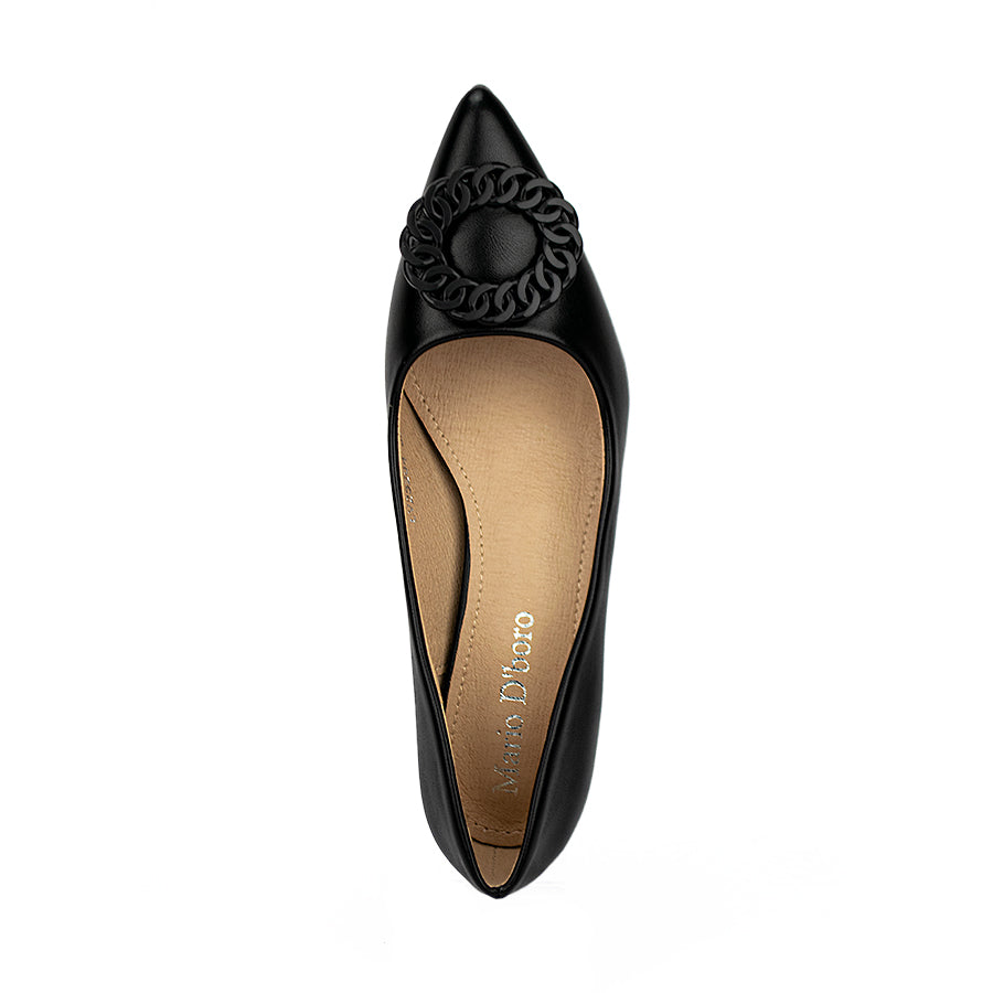 Mario D' Boro Women's Pumps LV 23204 Black