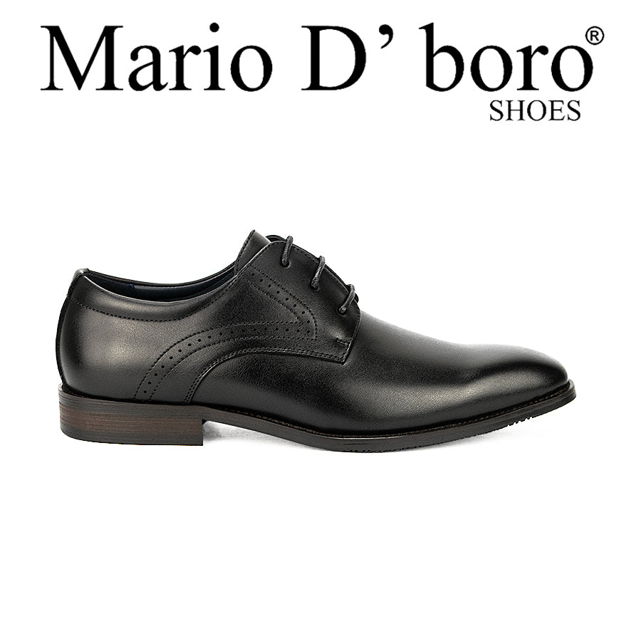 Mario D' Boro Men's Formal with Lace MW 24060 Black/Tan C32