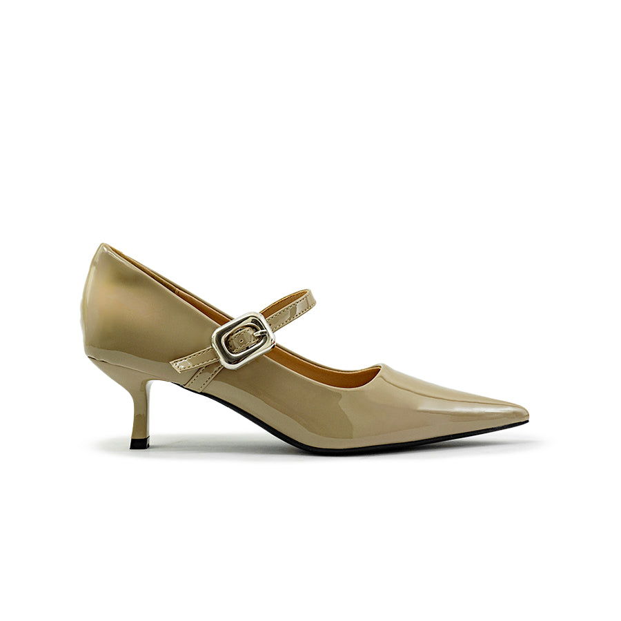 Mario D' Boro Women's Office Pumps LY 29306 - Black & Taupe C83