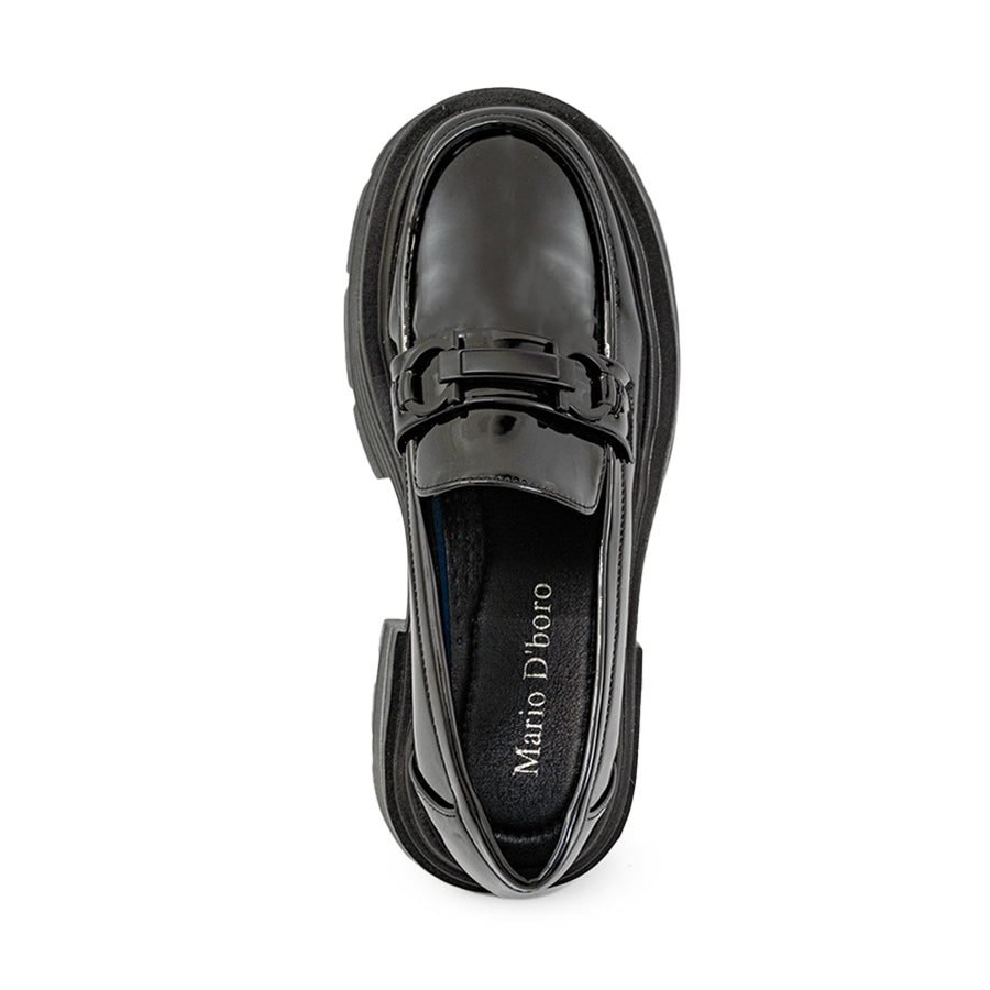 Mario D' boro Women's Korean Flats LY 28749 Black C89
