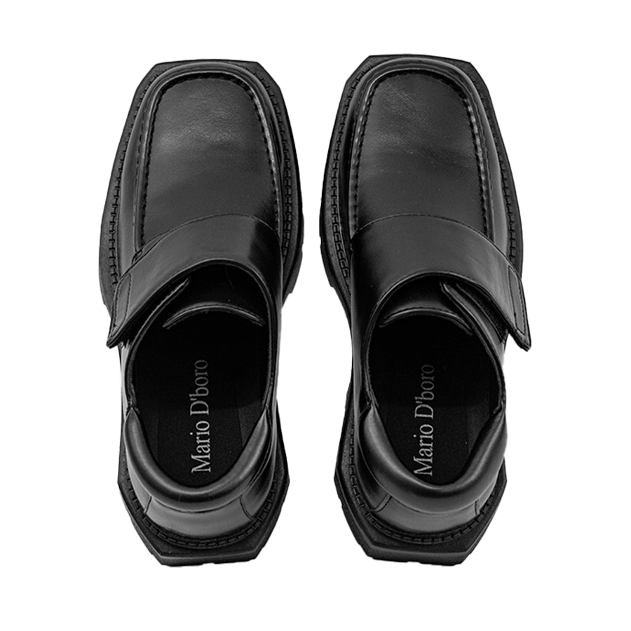 Mario D' boro Men's Formal Slip On MY 26623 - Black C82