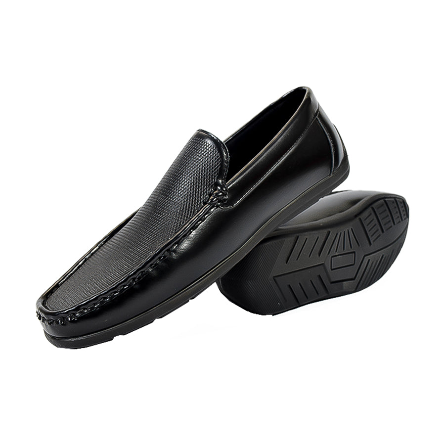Mario D' Boro Men's Caual Loafers MX 23758 Black C55