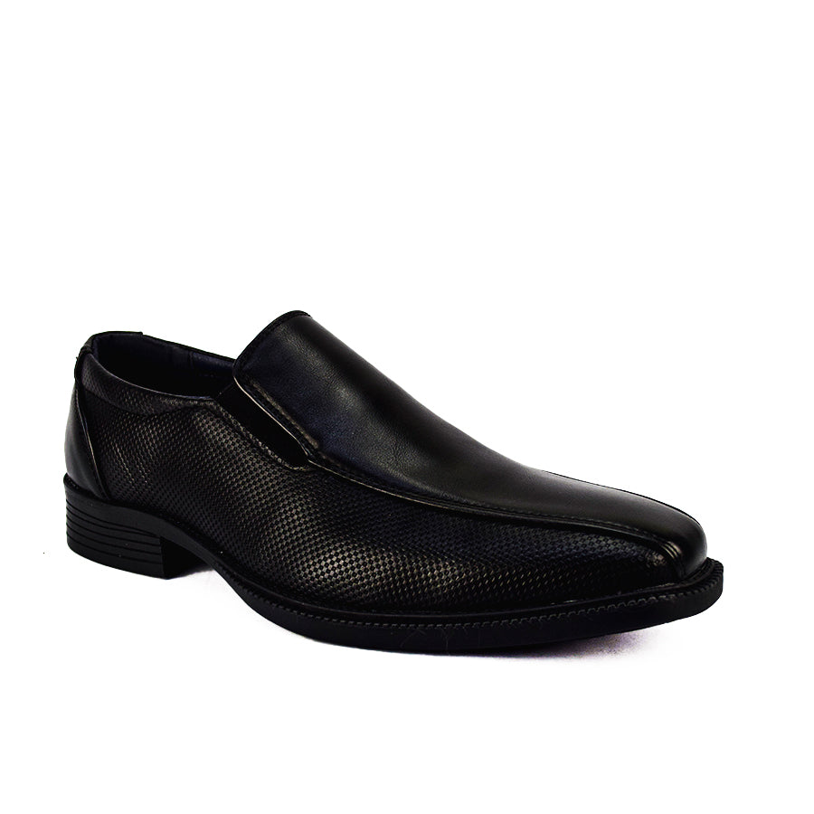 Mario D' Boro Men's Formal Slip On MX 24623 Black/Dark Brown C47