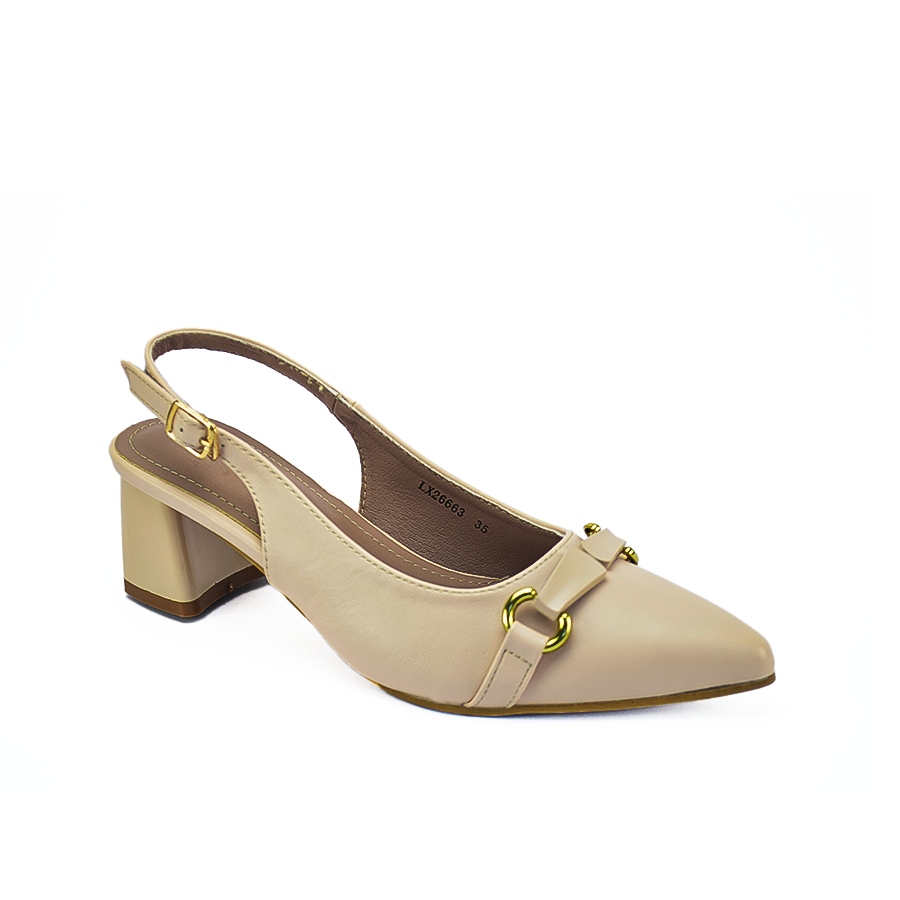 Mario D' Boro Women's Heeled Sandals LX 26663 Beige/Taupe C51