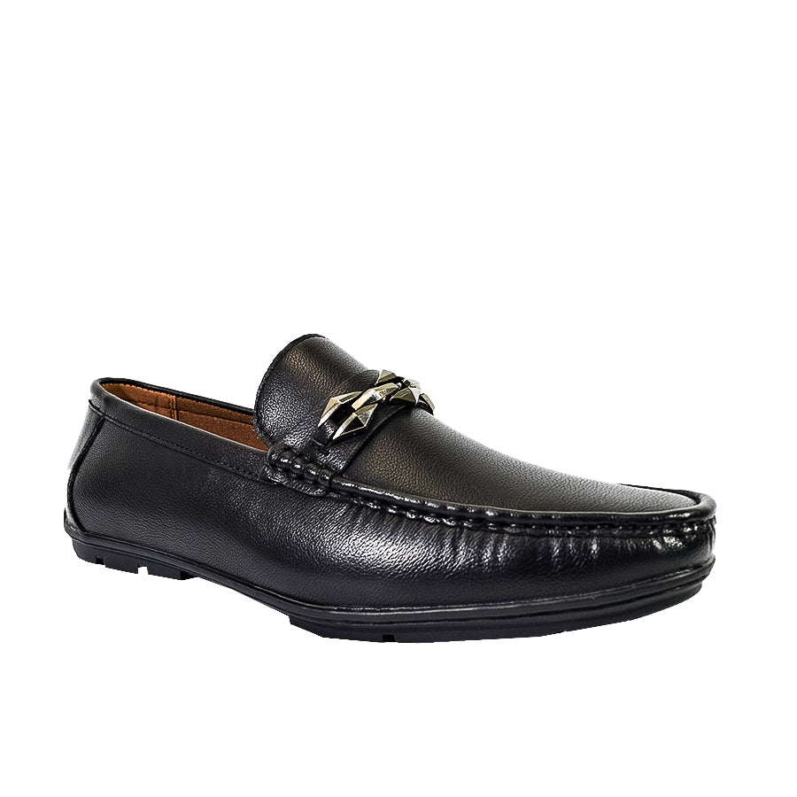 Mario D' Boro Men's Casual Loafer MX 25385 Black C57