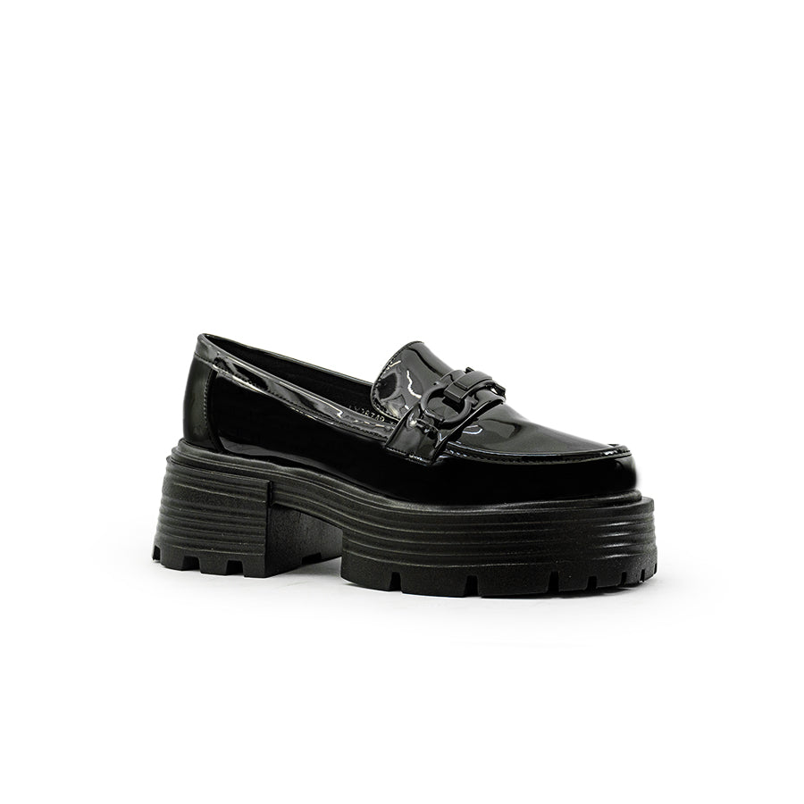 Mario D' boro Women's Korean Flats LY 28749 Black C89