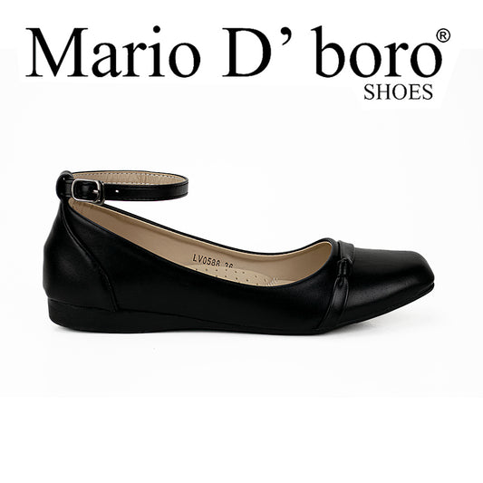 Mario D' Boro Women's Shoes Lv 0588 Black