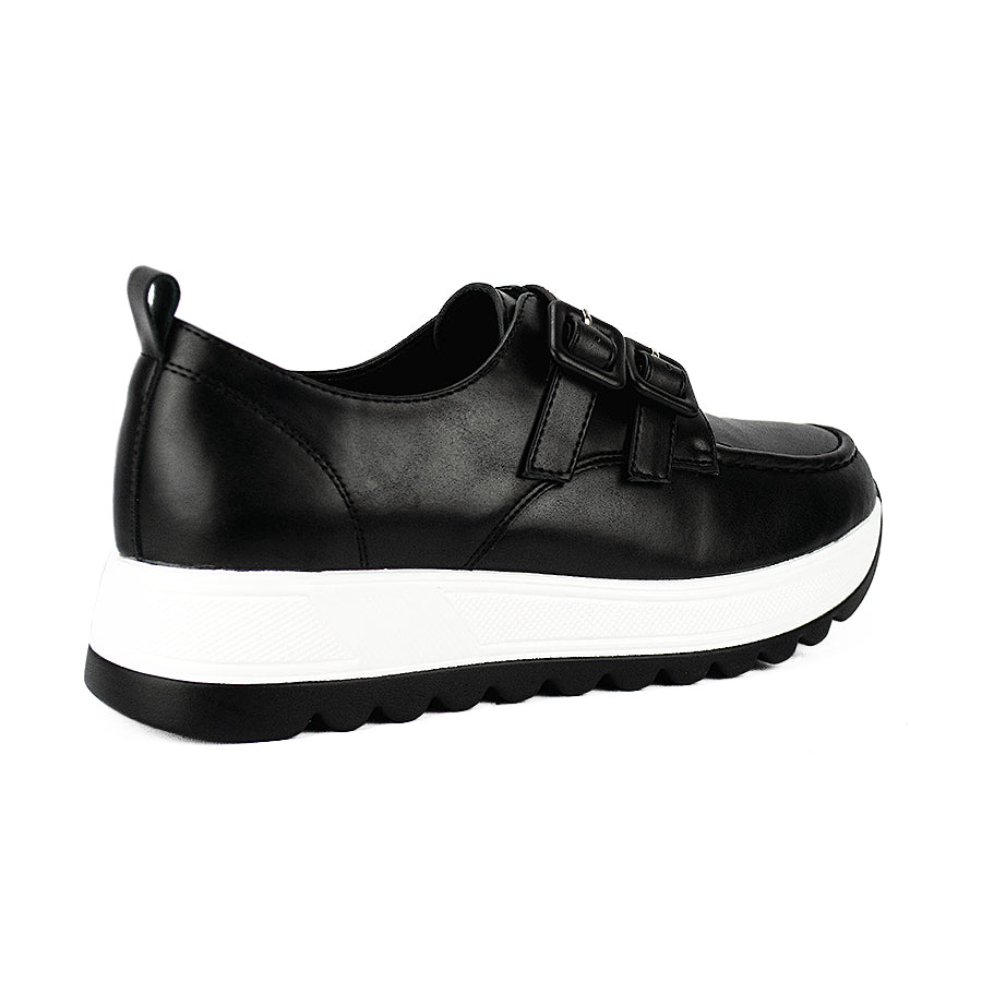 Mario D' Boro Women's Oxford Lw 26480 Black/Tan C46