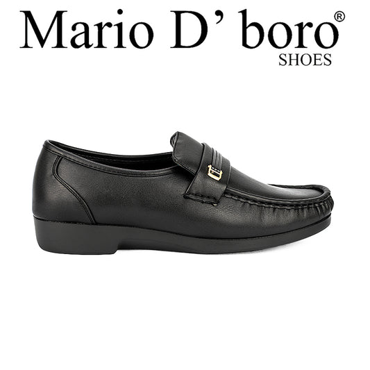 Mario D' Boro Men's Formal Shoes Slip On Mw 23748 Black