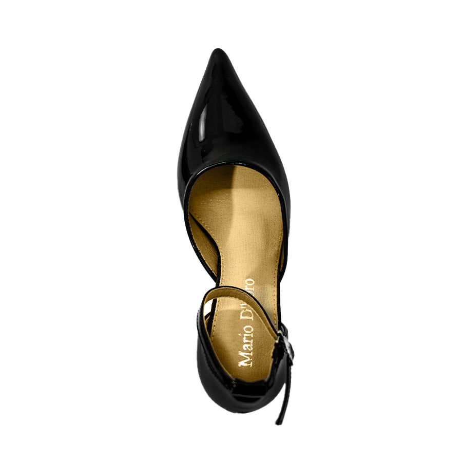 Mario D' Boro Women's Heeled Sandals LY 28345 Black/Taupe C68