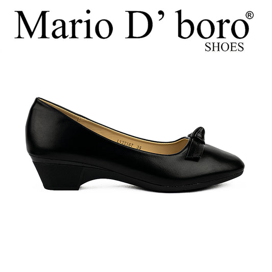 Mario D' Boro Women's Sshs Flat Shoes Lv 22167 Black
