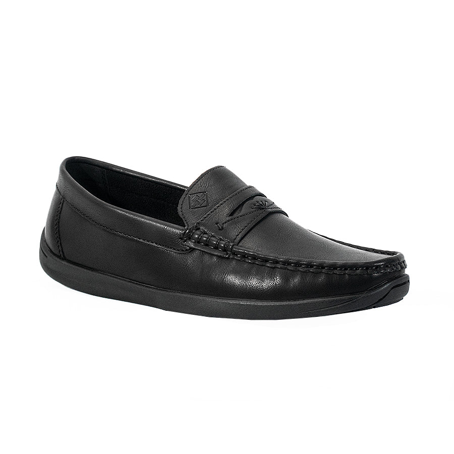 Mario D' Boro Men's Casual Loafers MY 25362 Black C64