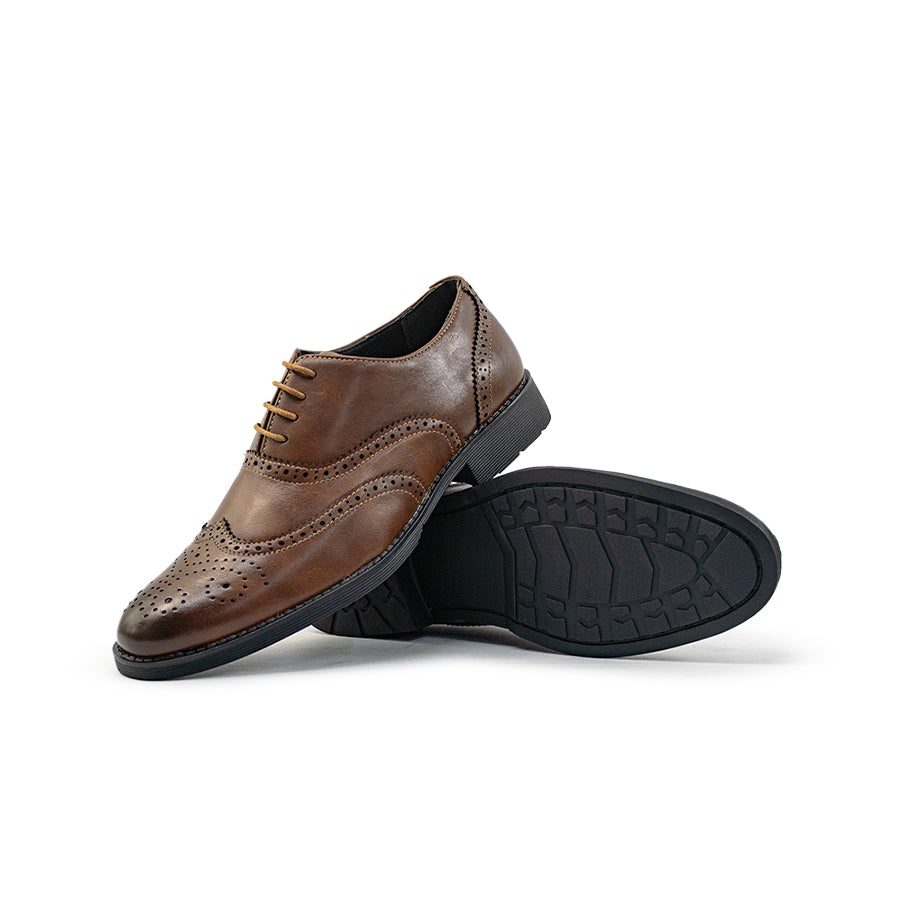 Mario D' boro Men's Formal with Lace MY 26660 - Black /Dark Brown C88