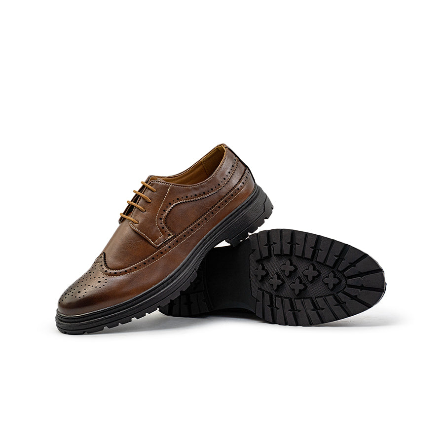 Mario D' boro Men's Formal with Lace MY 26041 - Black / Brown C82