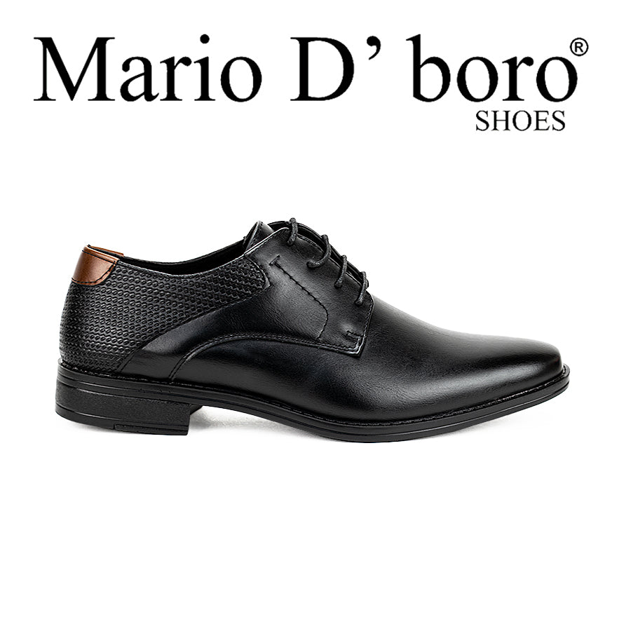 Mario D' Boro Men's Formal Shoes Mv 22263 Black/Brown