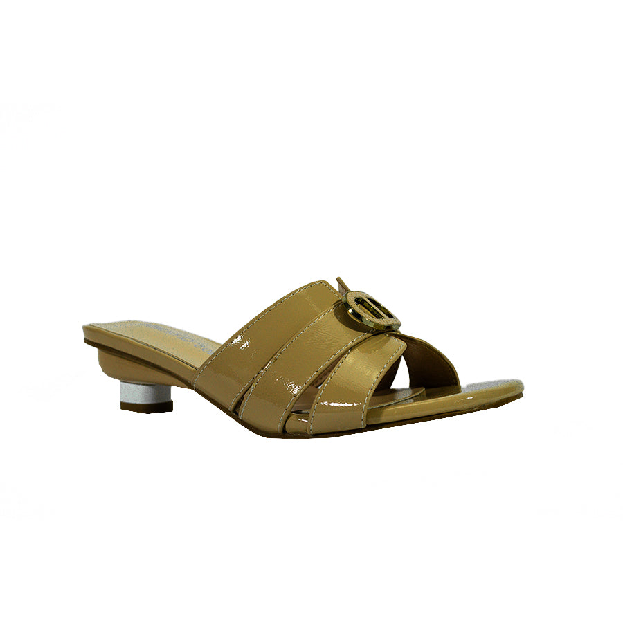 Mario D' Boro Women's Heeled Sandals LX 27510 Beige/Light Gray C58